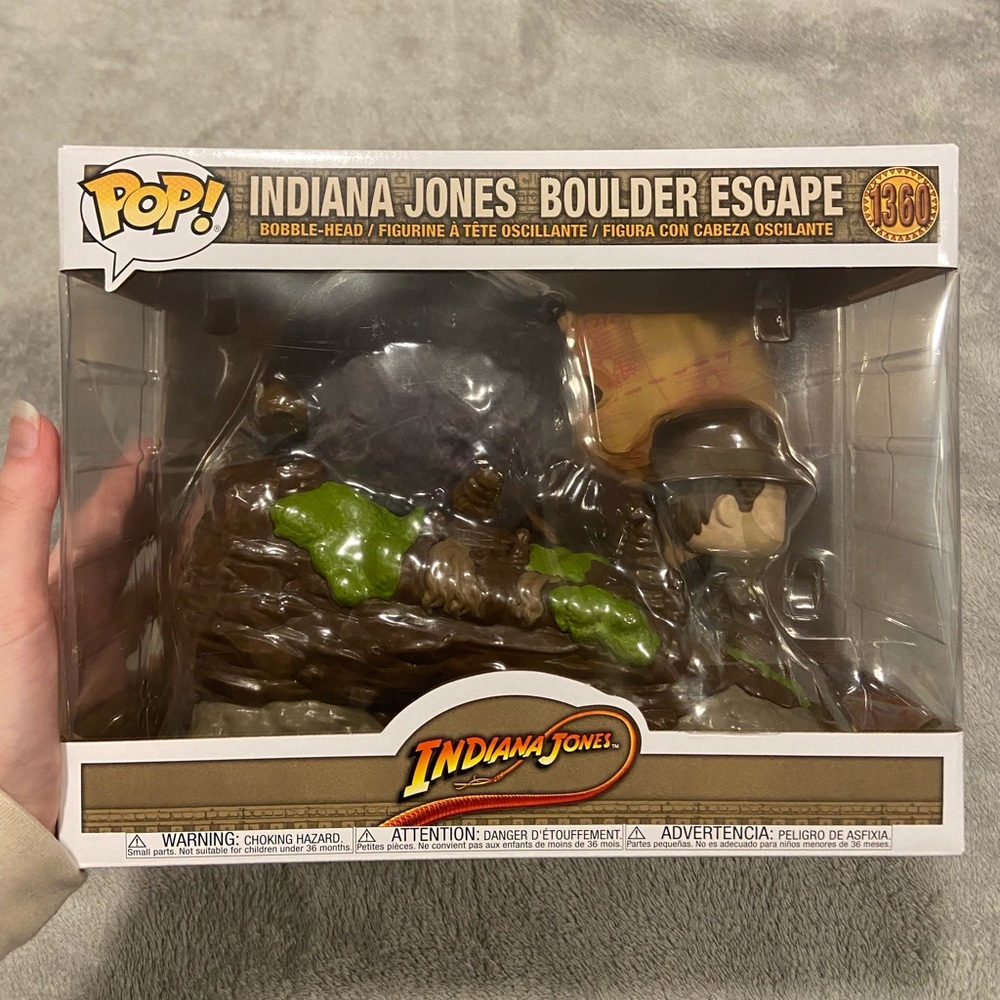 Indiana Jones Boulder Escape - Funko POP: Moment 1360